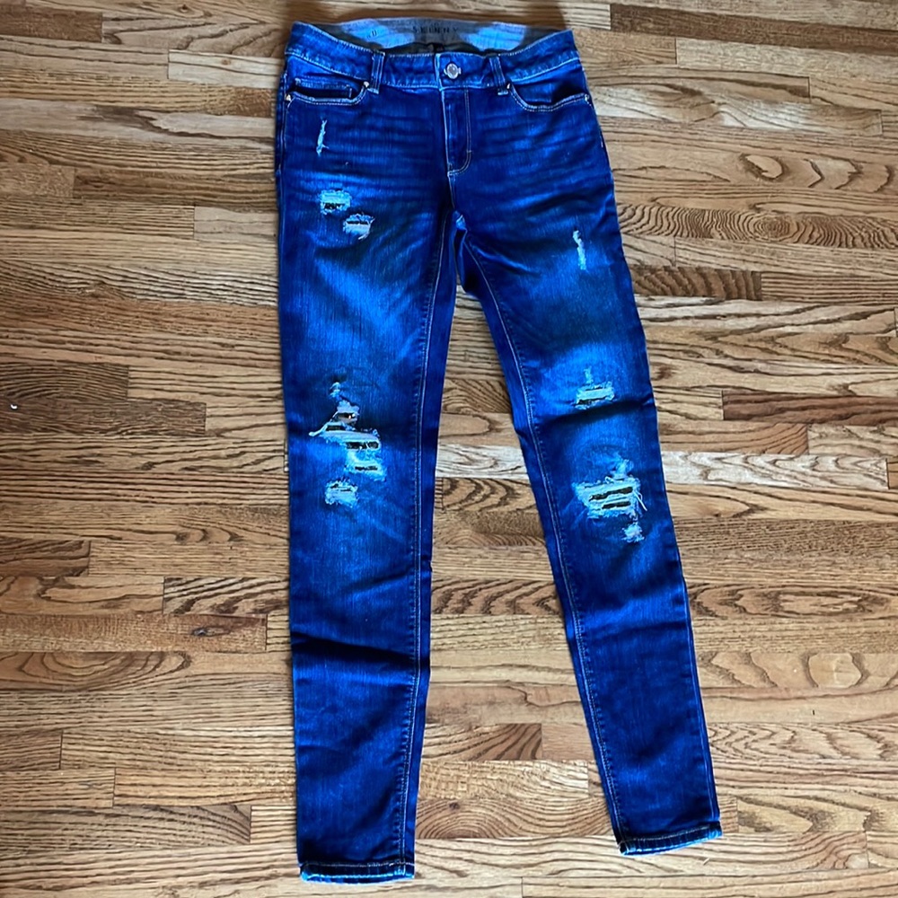White House black market jeans, size 0, the skinny